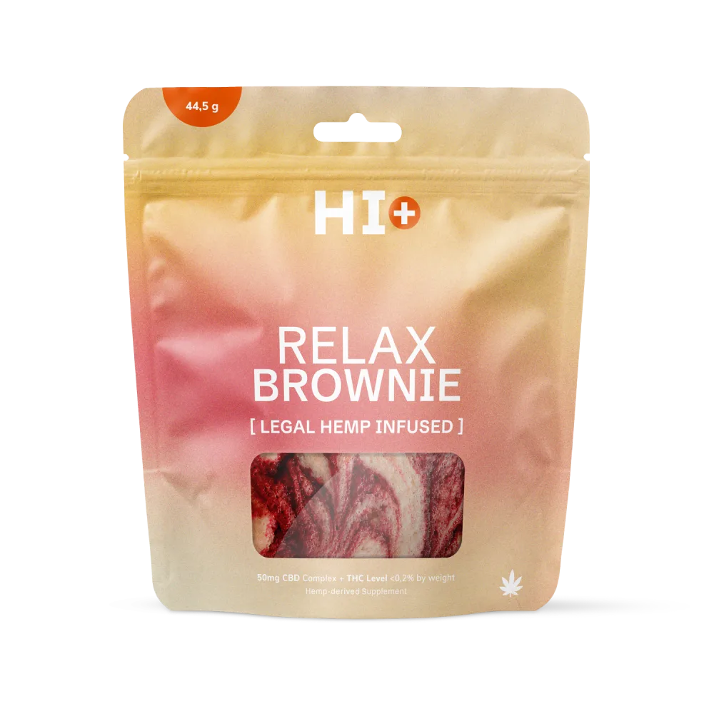 Relax Brownie Strawberry, 44,5 g